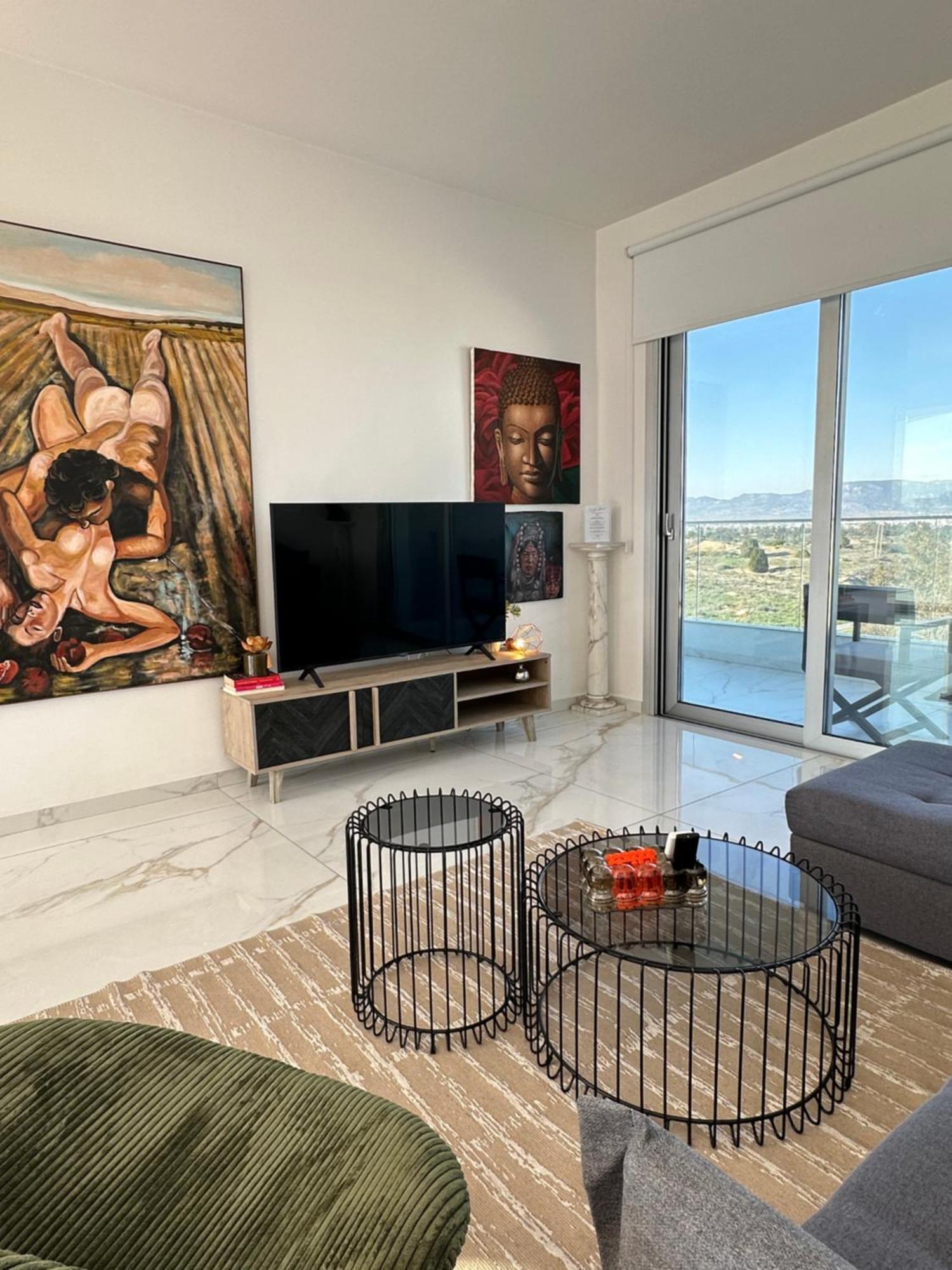 Luxury City Penthouse-Panoramic View-Near Unic Nicosia Exteriör bild