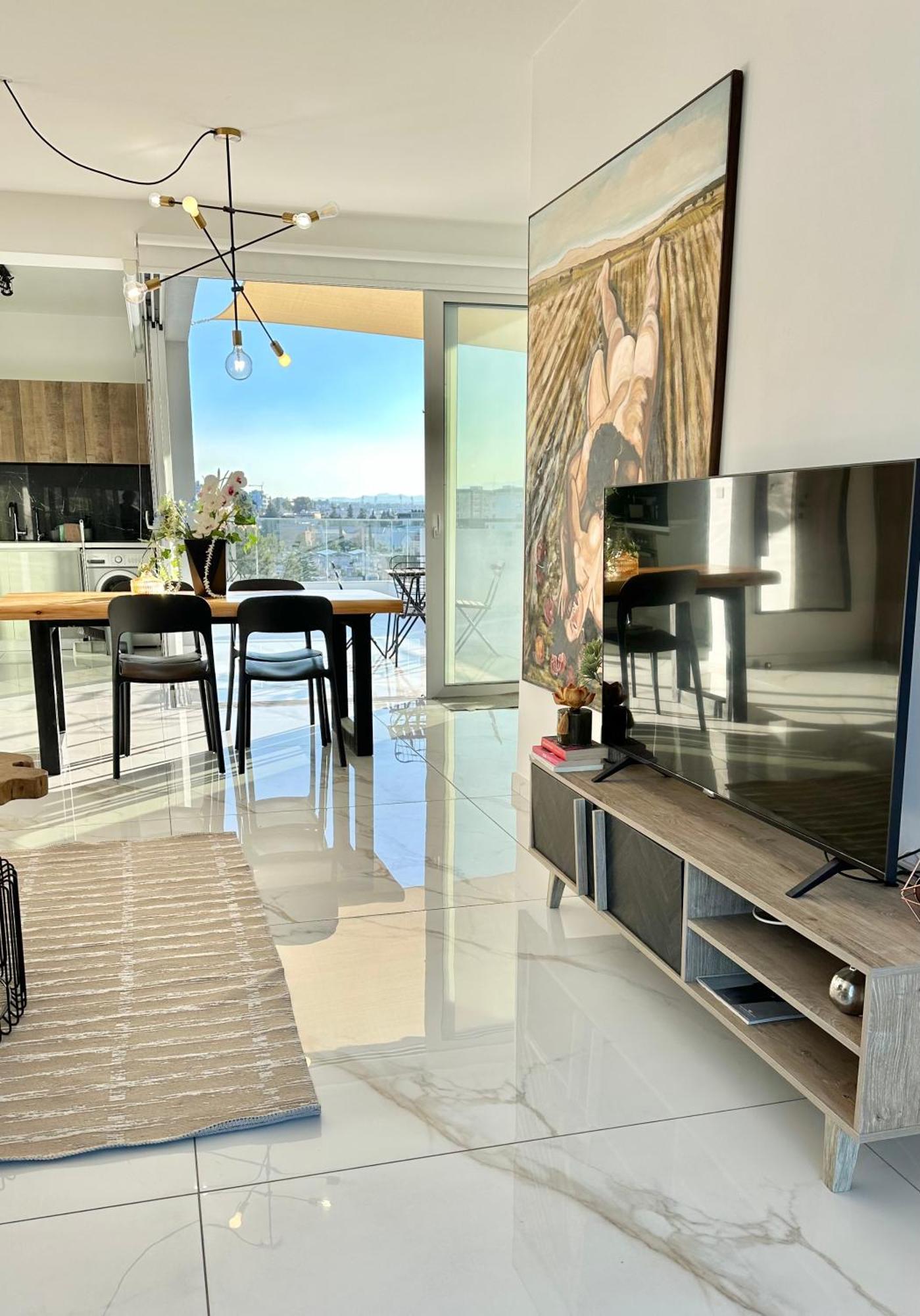Luxury City Penthouse-Panoramic View-Near Unic Nicosia Exteriör bild